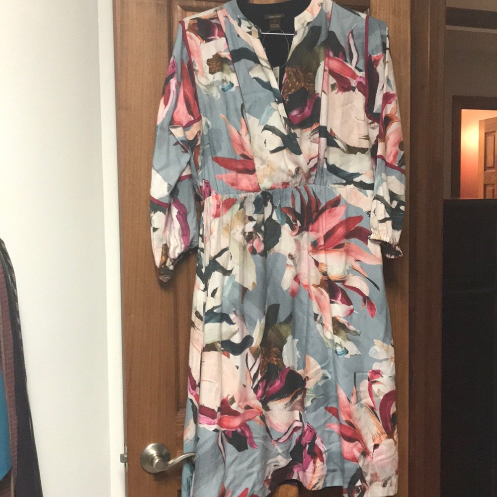 Floral midi dress